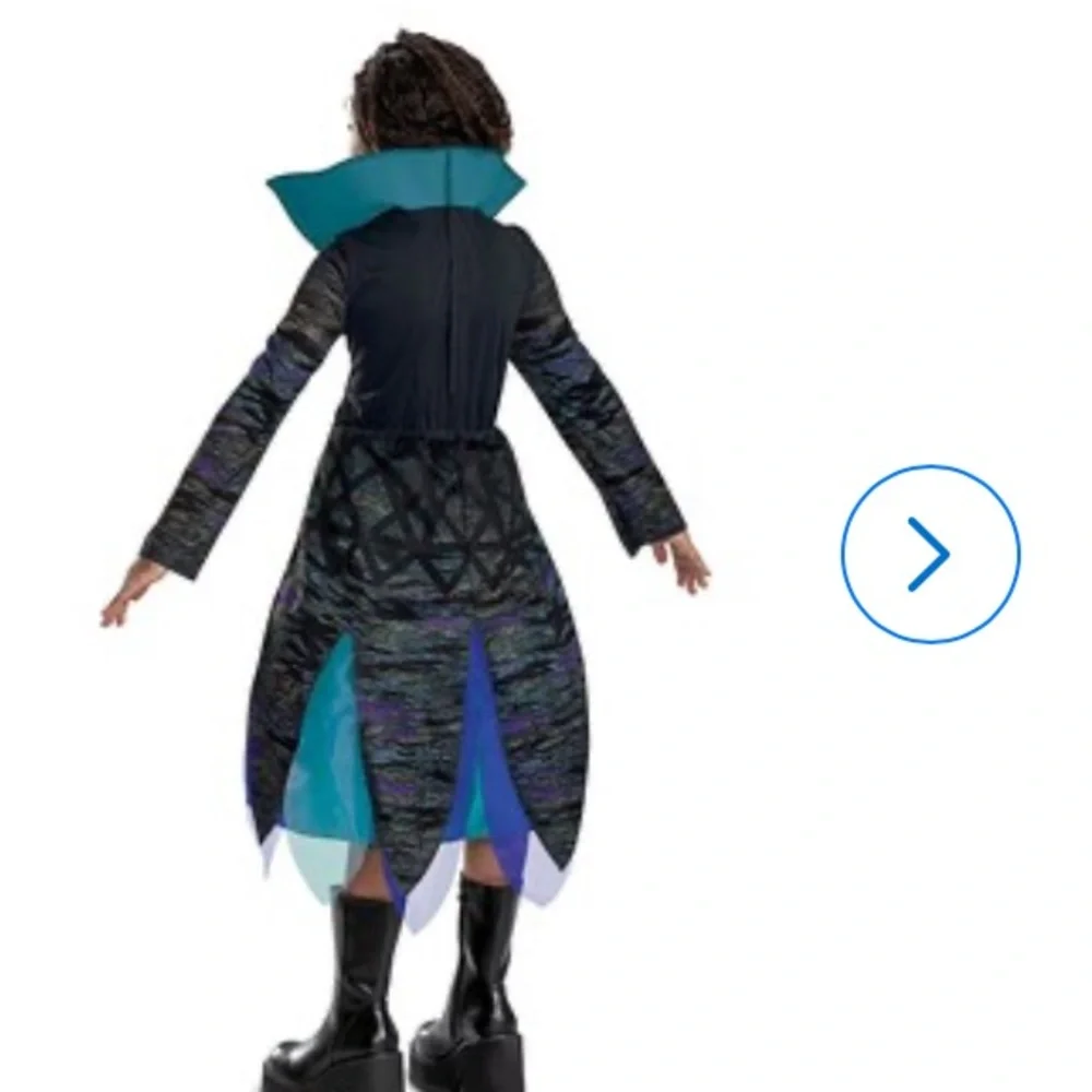 Disney Descendants Uliana Black and Blue Costume NWT.  Size medium. Cosplay